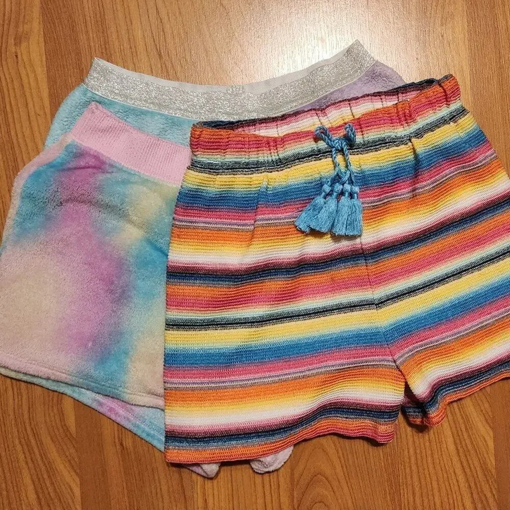 Girls Lot Set of 5 Lounge Shorts || EUC sz M/L